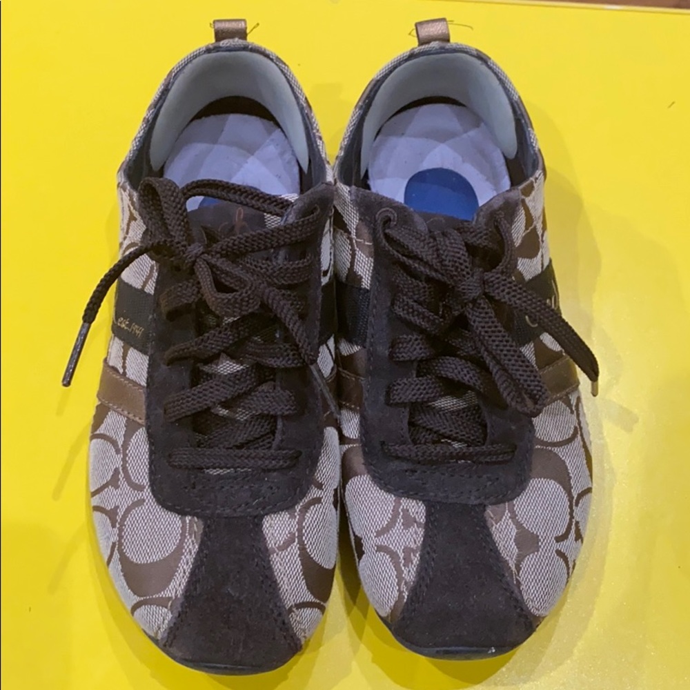 Coach signature sneakers